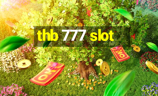 thb 777 slot