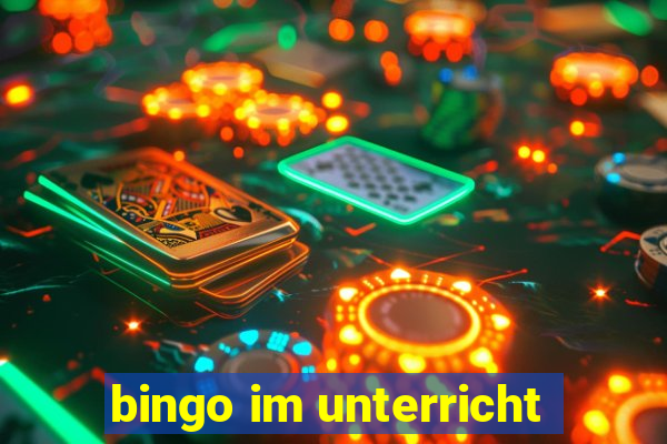 bingo im unterricht