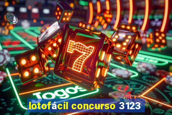 lotofácil concurso 3123