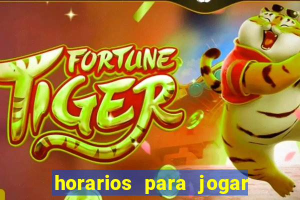 horarios para jogar no fortune rabbit