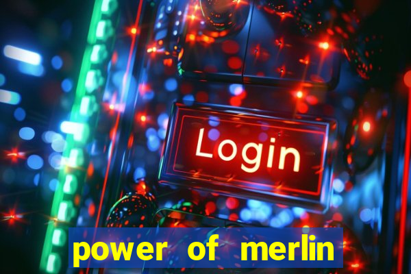 power of merlin megaways slot