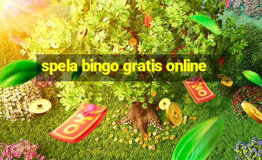 spela bingo gratis online