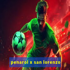 penarol x san lorenzo