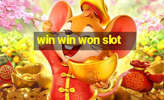 win win won slot