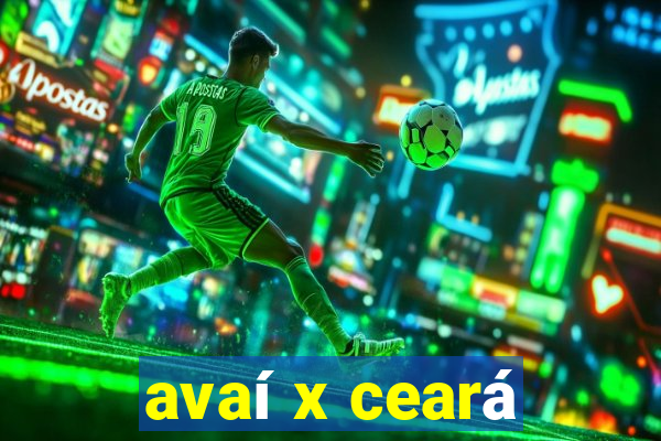 avaí x ceará