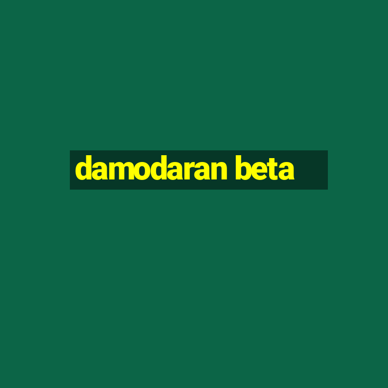 damodaran beta