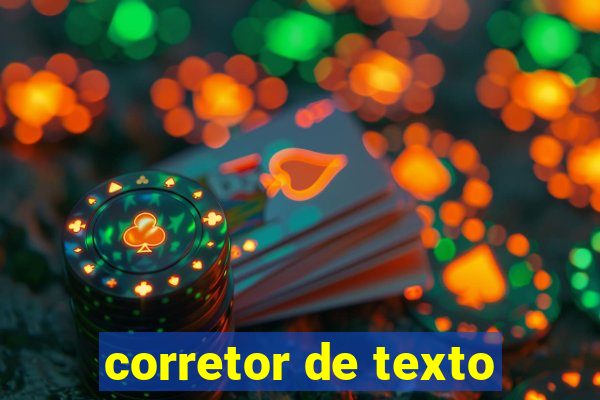 corretor de texto