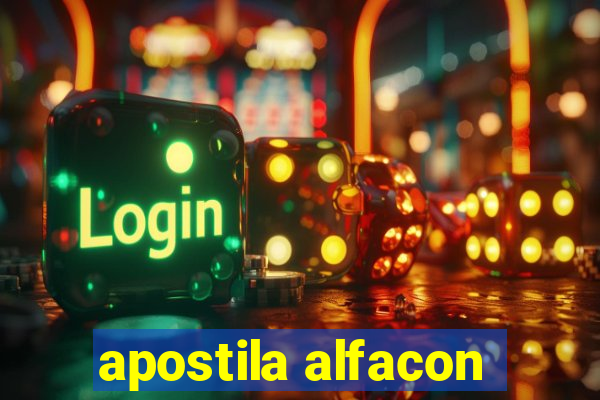 apostila alfacon