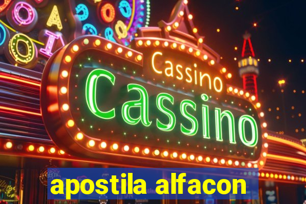 apostila alfacon