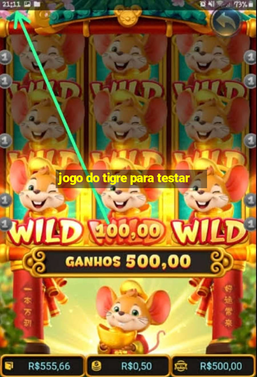 jogo do tigre para testar