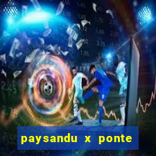 paysandu x ponte preta palpite