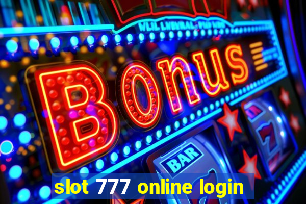 slot 777 online login