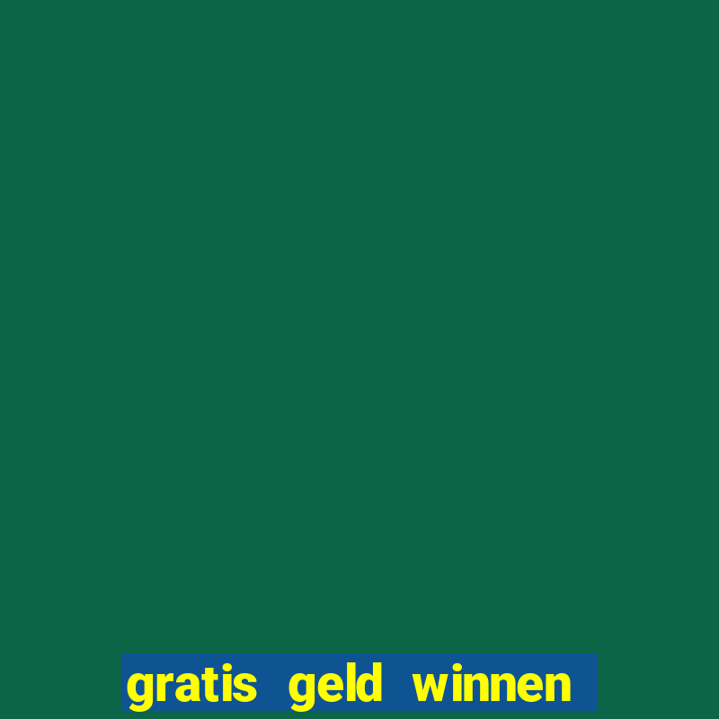 gratis geld winnen met bingo