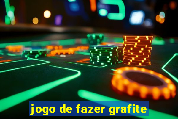 jogo de fazer grafite