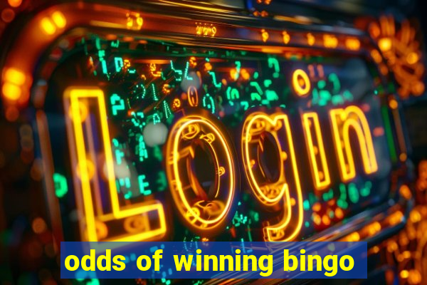 odds of winning bingo