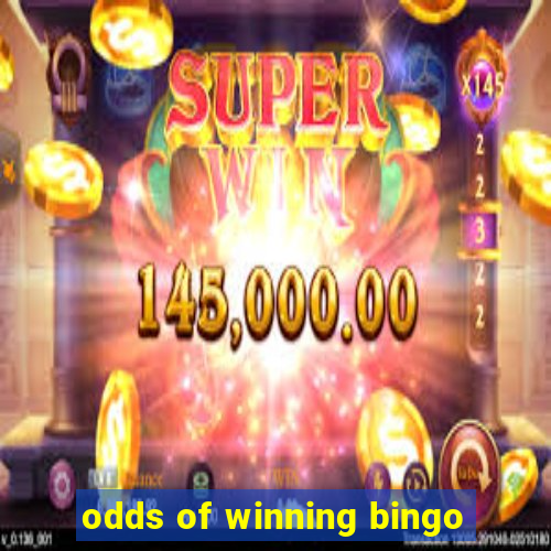 odds of winning bingo