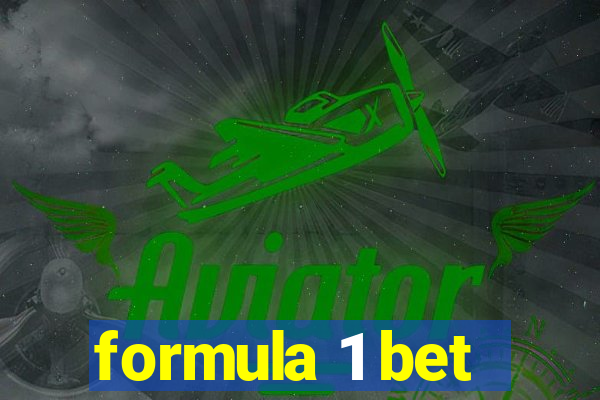 formula 1 bet