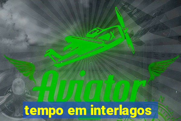 tempo em interlagos