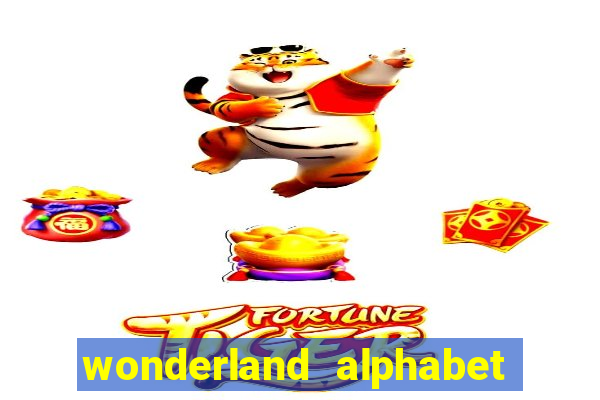 wonderland alphabet comic studio