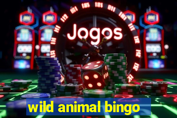 wild animal bingo