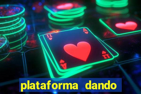 plataforma dando bonus no cadastro