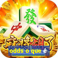 odds o que é