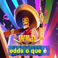 odds o que é