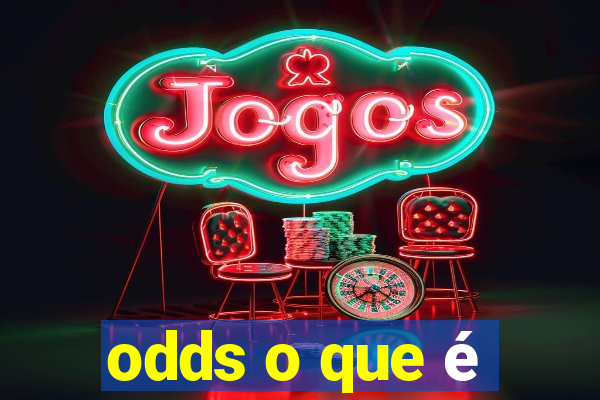 odds o que é