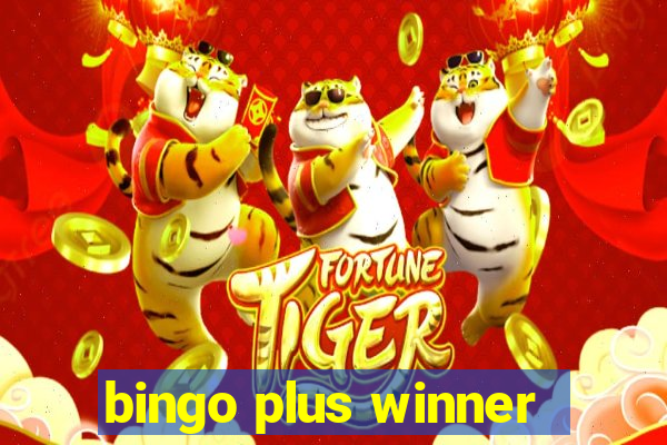 bingo plus winner