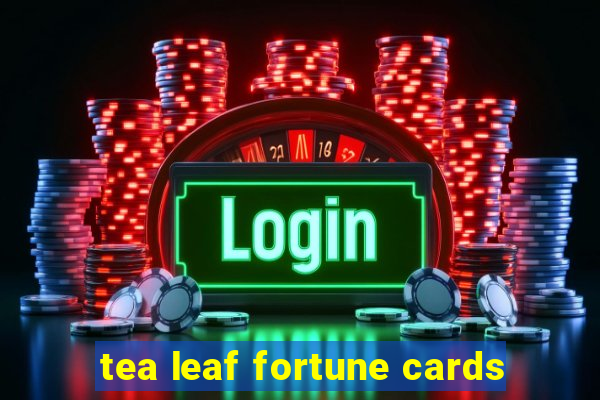 tea leaf fortune cards