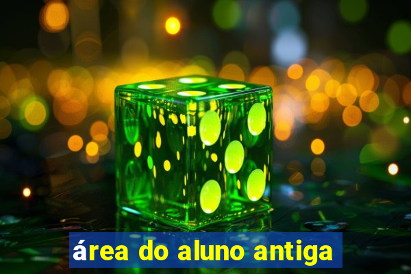 área do aluno antiga