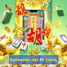 halloween slot 30 linhas