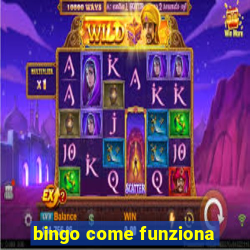 bingo come funziona