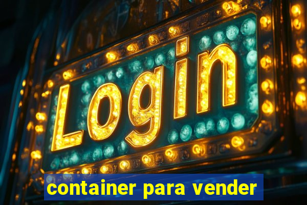 container para vender