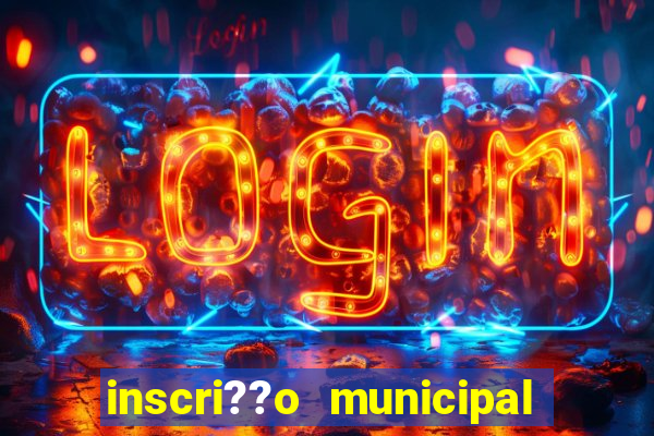 inscri??o municipal porto alegre