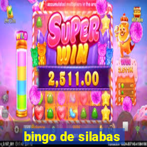 bingo de silabas