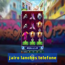 jairo lanches telefone