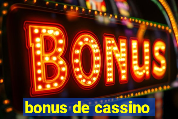 bonus de cassino