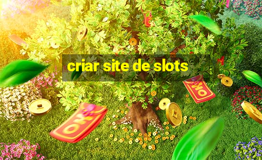 criar site de slots