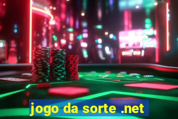 jogo da sorte .net