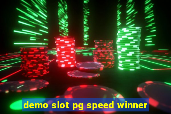 demo slot pg speed winner