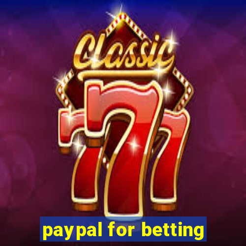 paypal for betting