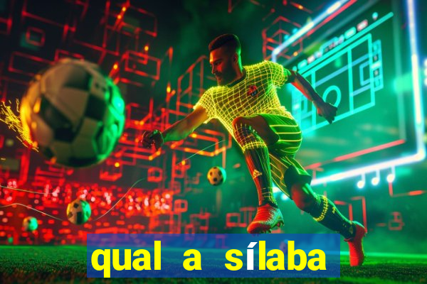 qual a sílaba t?nica de futebol