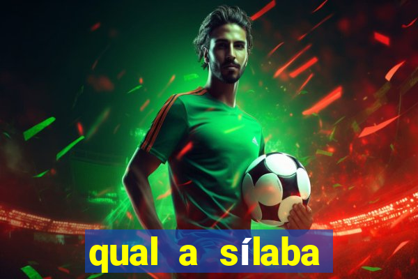 qual a sílaba t?nica de futebol