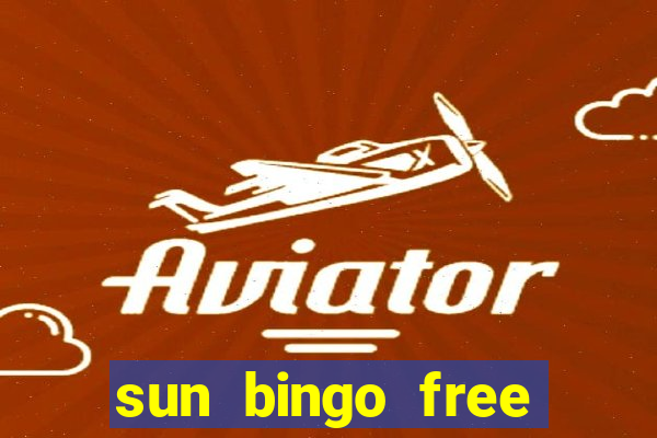 sun bingo free spins code