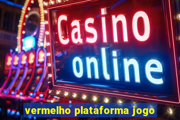 vermelho plataforma jogo