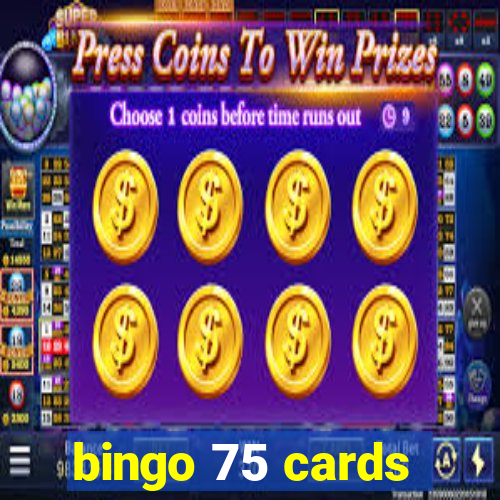 bingo 75 cards