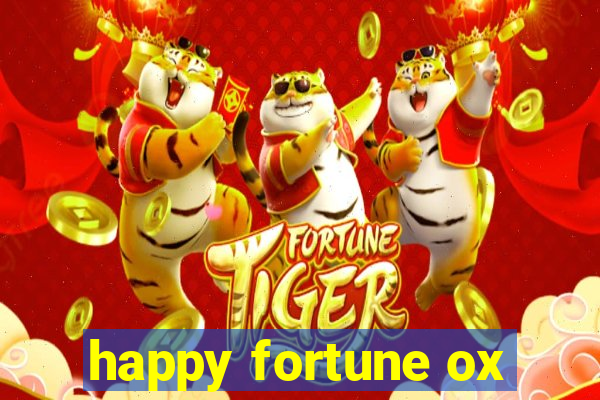 happy fortune ox