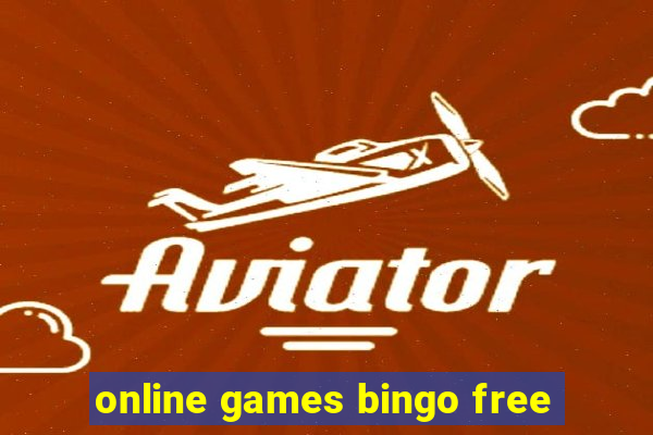 online games bingo free