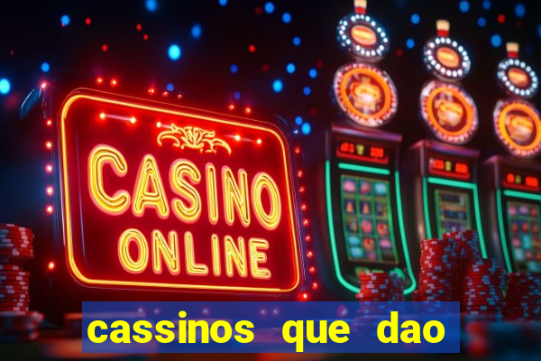 cassinos que dao bonus sem deposito